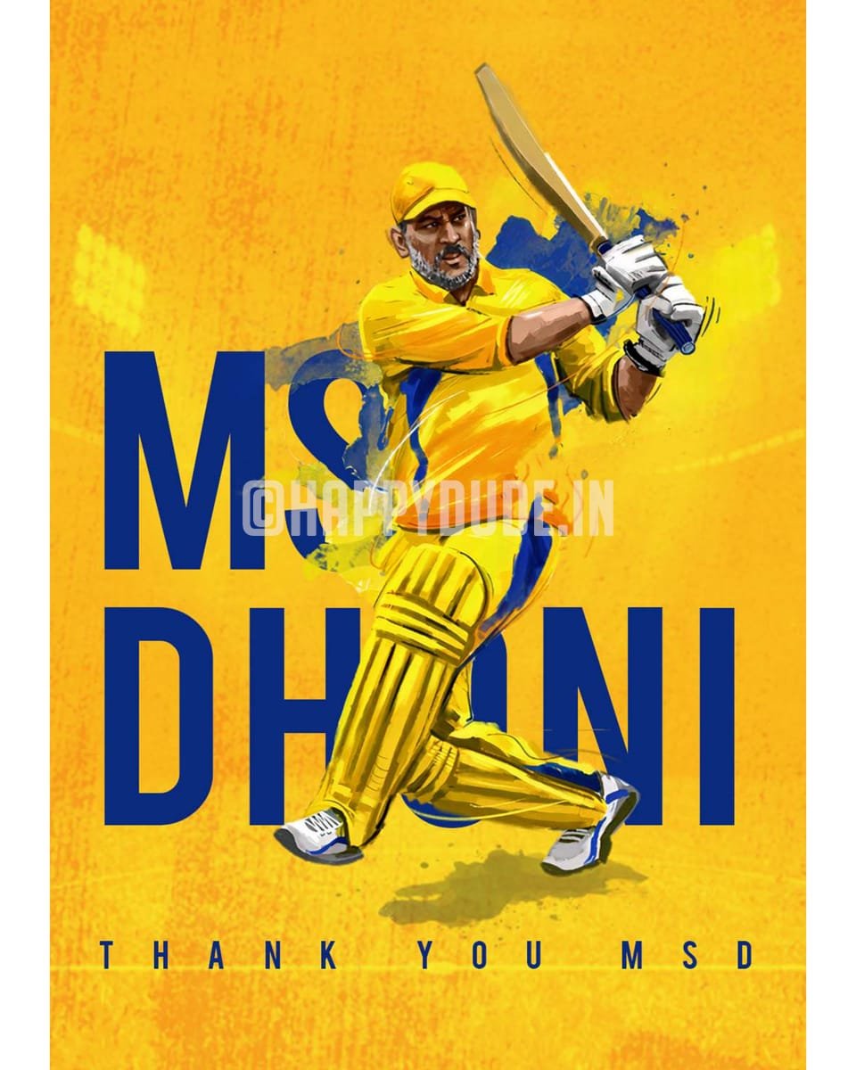 Thank you MSD Poster - happydude