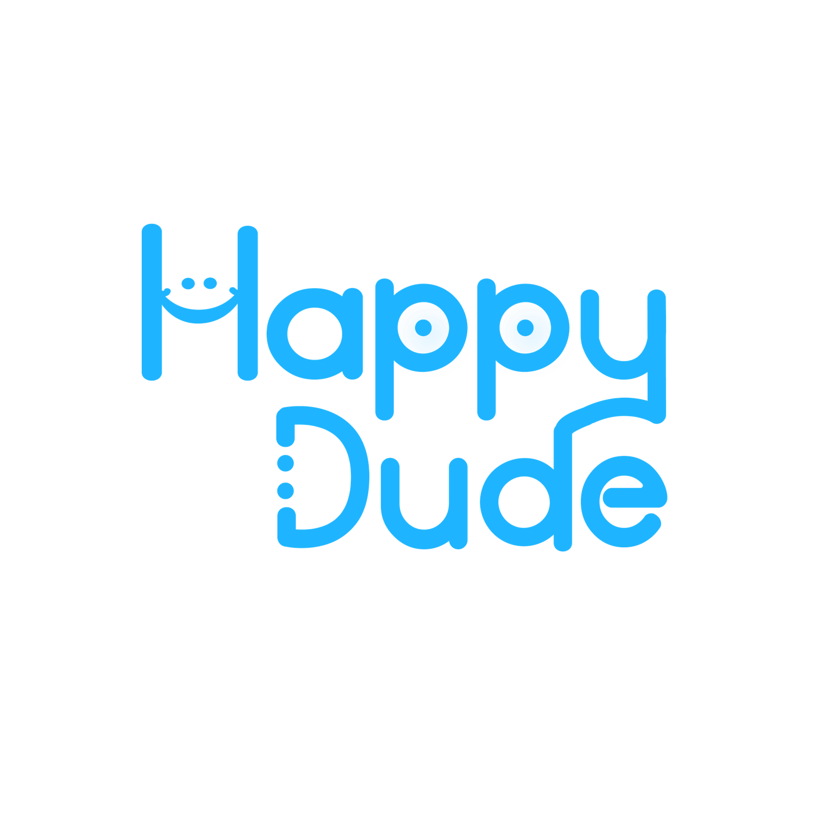 Happy dude logo